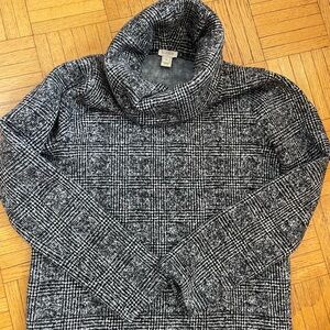 J. Crew Factory Size XS Fleece Lined Turtleneck Sweater